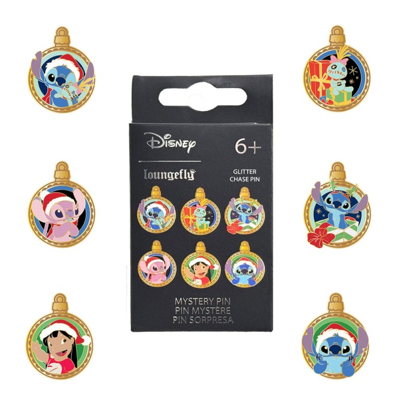 Loungefly Mystery Pin: Disney Stitch Ornament (1 piece - 1 stuk)