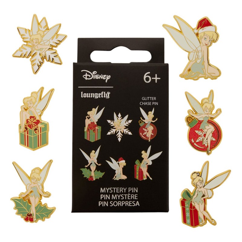 Loungefly Mystery Pin: Disney Holiday Tinkerbell (1 piece - 1