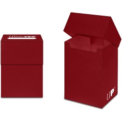 Ultra Pro: Deck Box 80+ Solid Red
