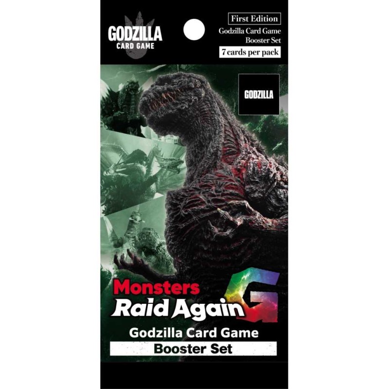 Godzilla TCG: Monsters Raid Again - Booster Pack (1 Booster - 7
