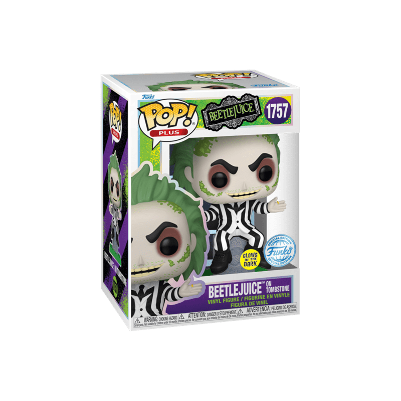 Funko Pop! Movies: Beetlejuice - Beetlejuice on Head Stone