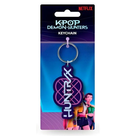KPop Demon Hunters: PVC Keychain - Huntrix Logo