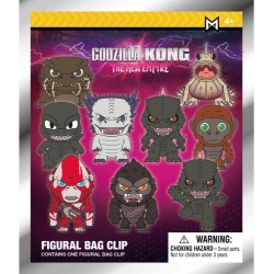 Godzilla x Kong: Mystery 3D Bag Clips (1 stuk - 1 piece)