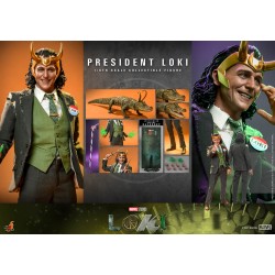 Hot Toys Marvel: Loki: President Loki 1/6 scale TMS066 (Sealed)