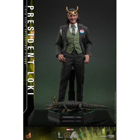 Hot Toys Marvel: Loki: President Loki 1/6 scale TMS066 (Sealed)
