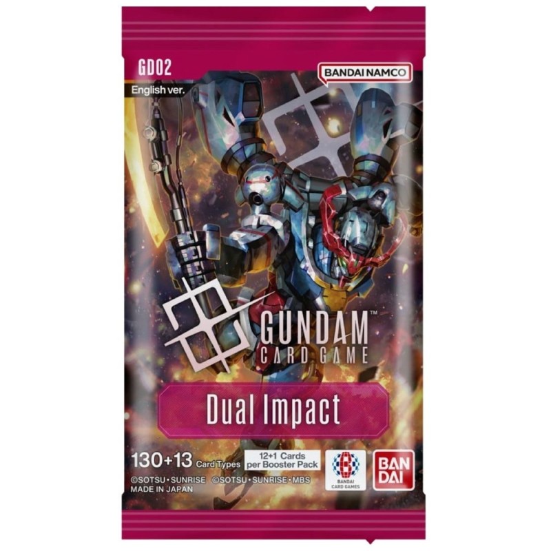 Gundam TCG - Card Game (GD02) Boosterpack 1 stuks - 1 piece