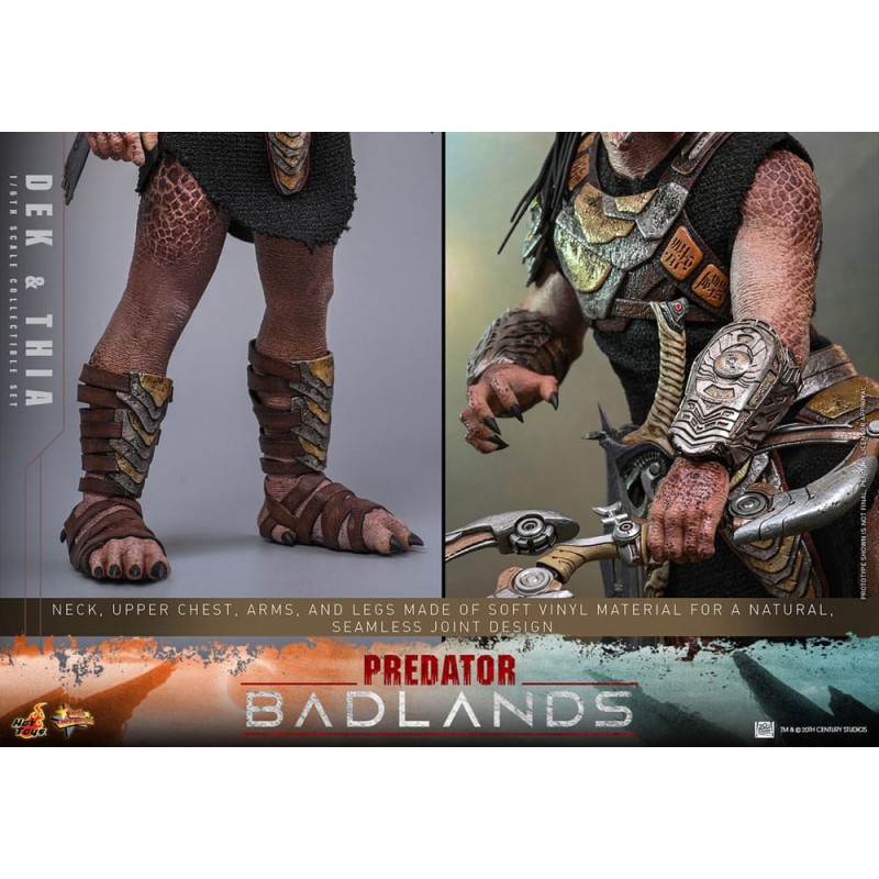 Hot Toys Predator Badlands: Dek & Thia 1/6 Scale Figure 30 cm