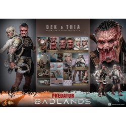 Hot Toys Predator Badlands: Dek & Thia 1/6 Scale Figure 30 cm