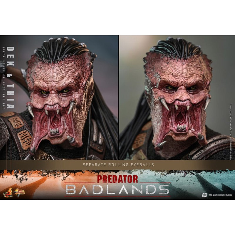 Hot Toys Predator Badlands: Dek & Thia 1/6 Scale Figure 30 cm