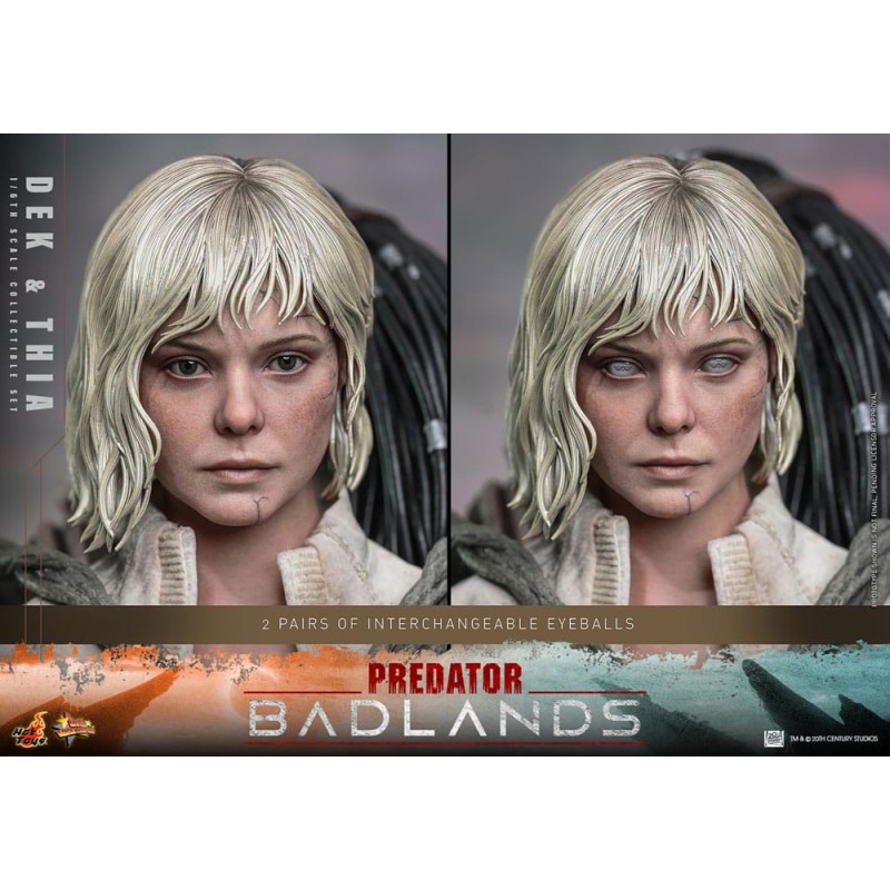 Hot Toys Predator Badlands: Dek & Thia 1/6 Scale Figure 30 cm