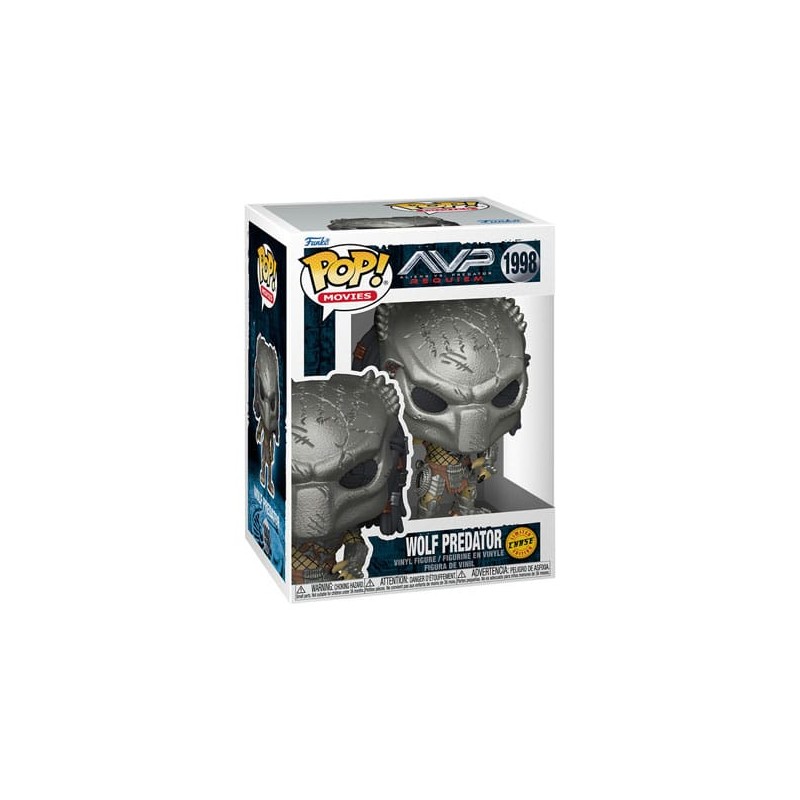 Funko Pop! Movies: Alien vs Predator - Wolf Predator (Chase