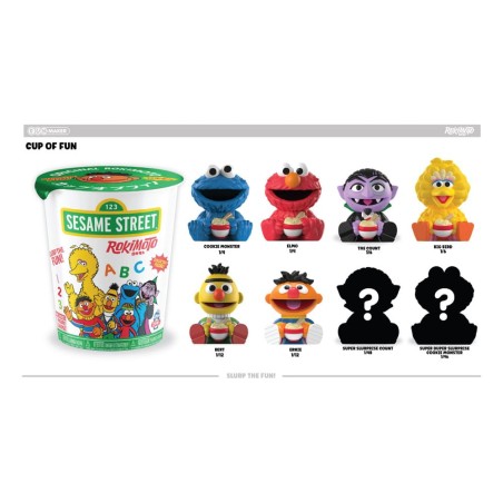 Sesame Street: Rokimoto Cup of Fun - Mystery Blind Box Figure