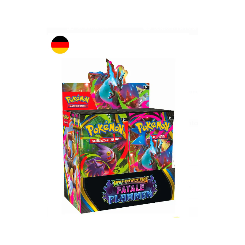 German! Pokémon TCG: Fatale Flammen Booster Box (36 Packs)
