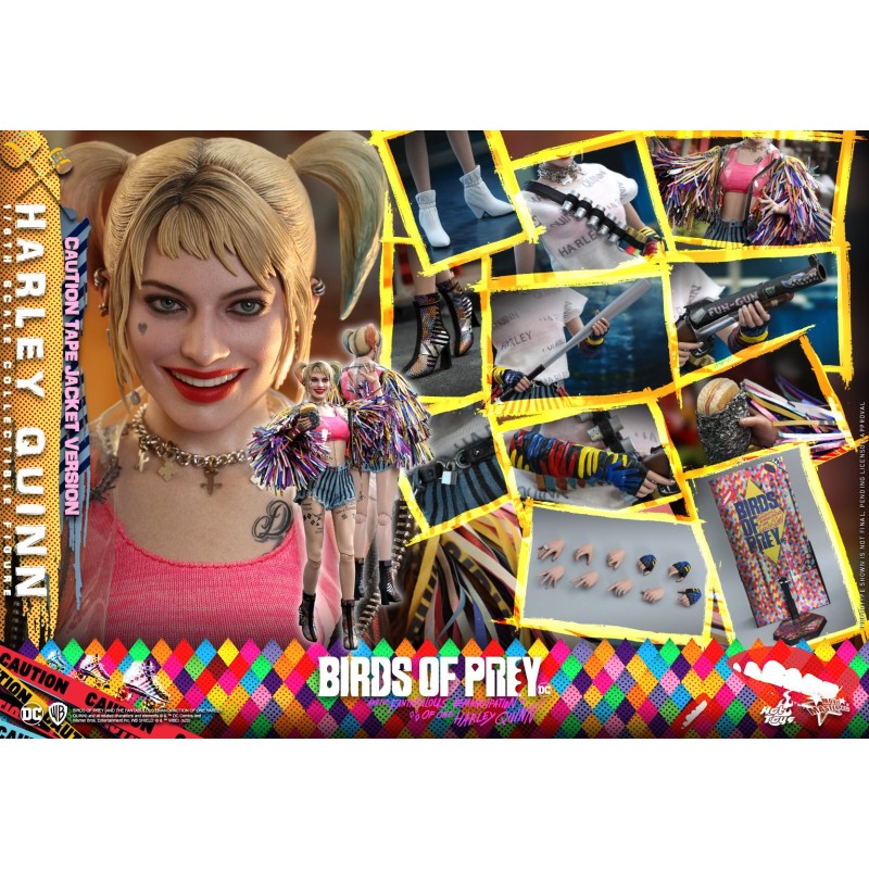 Hot Toys Birds of Prey: Harley Quinn (Caution Tape Jacket)