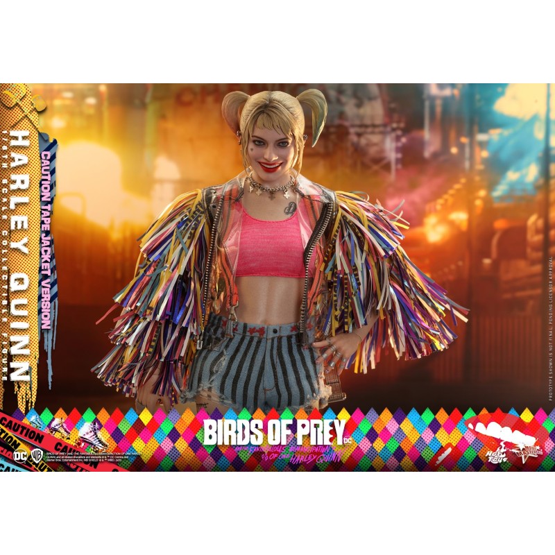 Hot Toys Birds of Prey: Harley Quinn (Caution Tape Jacket)