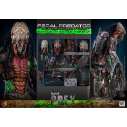 Hot Toys Prey: Feral Predator (Battle Damaged Version) 1/6