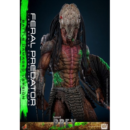 Hot Toys Prey: Feral Predator (Battle Damaged Version) 1/6