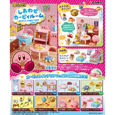 Kirby: Kirby's Happy Room Mystery Figure (1 stuk - 1 piece)