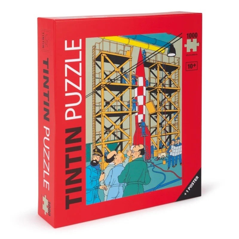 Kuifje: Puzzel - Raket XFLR6 (1000 stukjes)