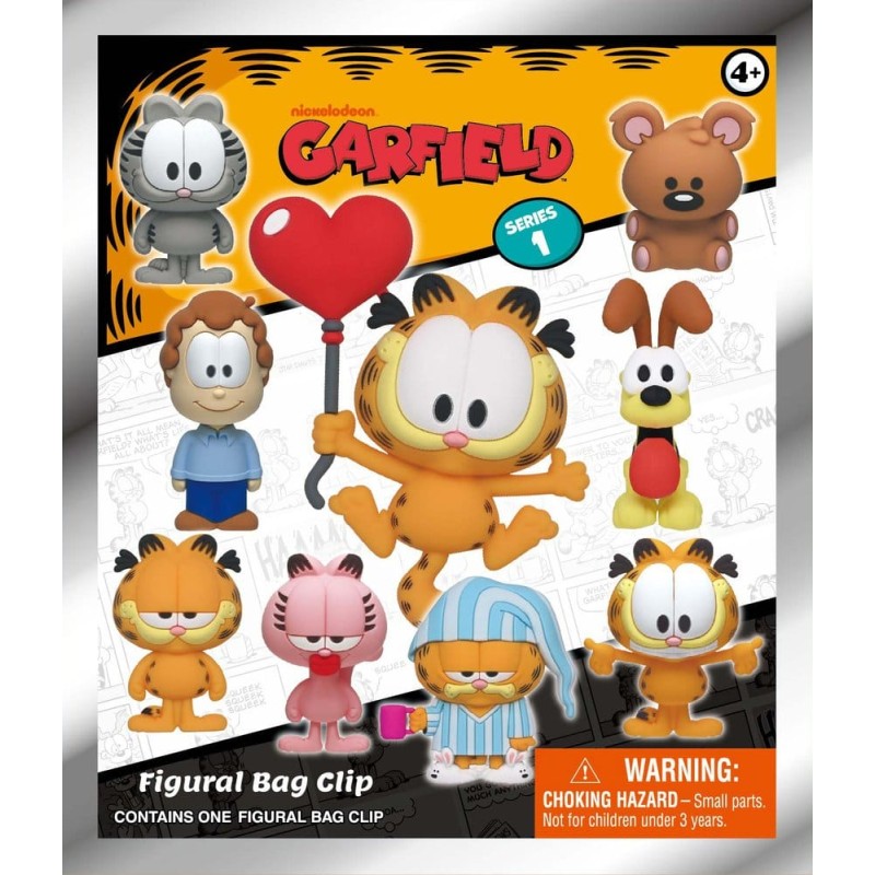 Garfield: Mystery 3D Bag Clip (1 stuk - 1 piece)