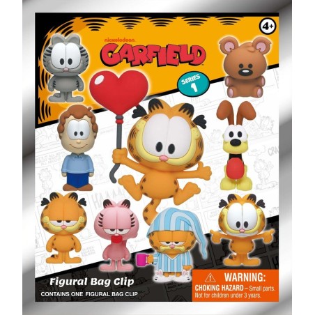 Garfield: Mystery 3D Bag Clip (1 stuk - 1 piece)