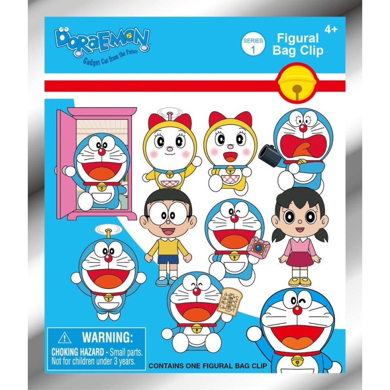 Doraemon: Mystery 3D Bag Clip (1 stuk - 1 piece)
