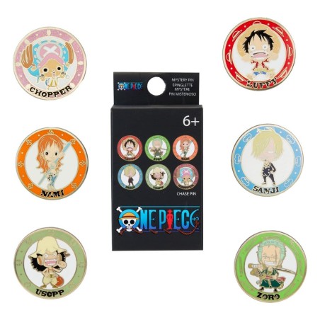 Loungefly Mystery Pin: One Piece Chibi (1 piece - 1 stuk)