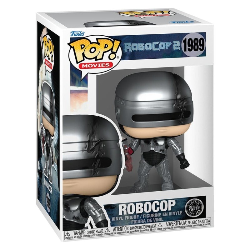 Funko Pop! Movies: Robocop - Robocop (Metalic) (Chase with soft