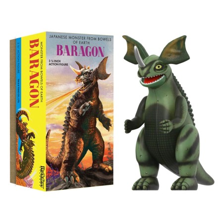 Godzilla: Toho ReAction Figure - Baragon (Marusan Tin)