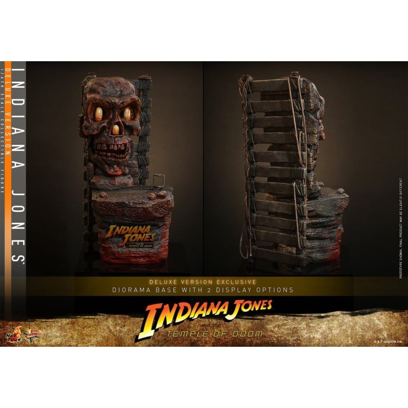 Hot Toys: Indiana Jones (Temple of Doom) Deluxe 1/6 Scale