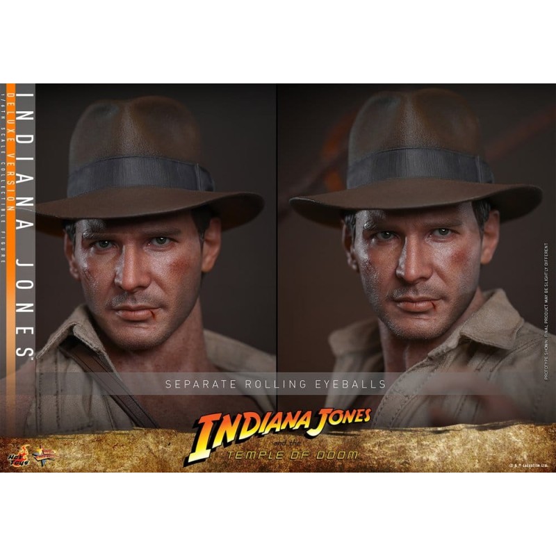Hot Toys: Indiana Jones (Temple of Doom) Deluxe 1/6 Scale