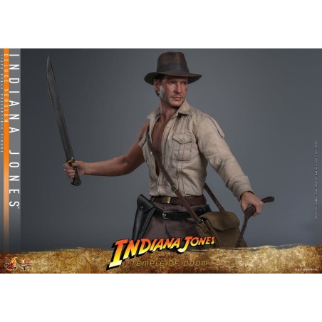Hot Toys: Indiana Jones (Temple of Doom) Deluxe 1/6 Scale