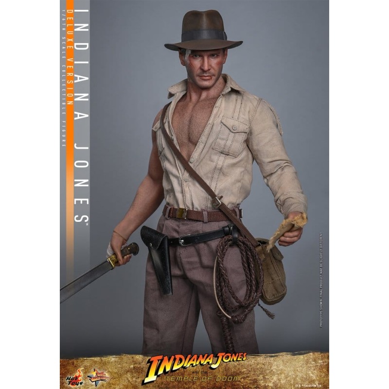 Hot Toys: Indiana Jones (Temple of Doom) Deluxe 1/6 Scale