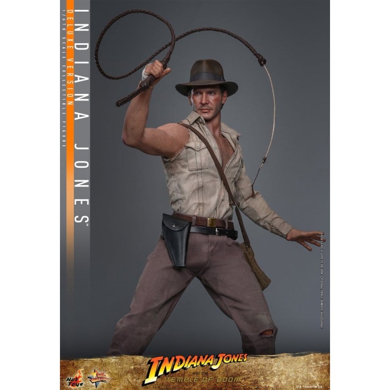 Hot Toys: Indiana Jones (Temple of Doom) Deluxe 1/6 Scale