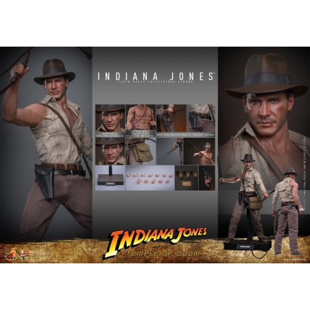 Hot Toys: Indiana Jones (Temple of Doom) 1/6 Scale Figure 30 cm