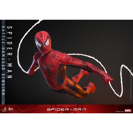Hot Toys Marvel: Spider-Man (2002) Battle Damaged 1/6 Scale