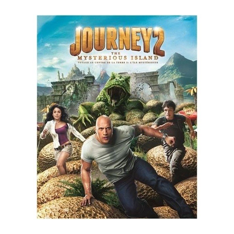 Blu-ray: Journey 2 - The mysterious island (3D) - Used (NL)