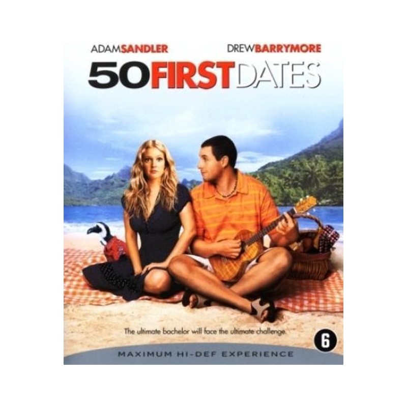 Blu-ray: 50 First Dates (Blu-ray) - Used (NL)
