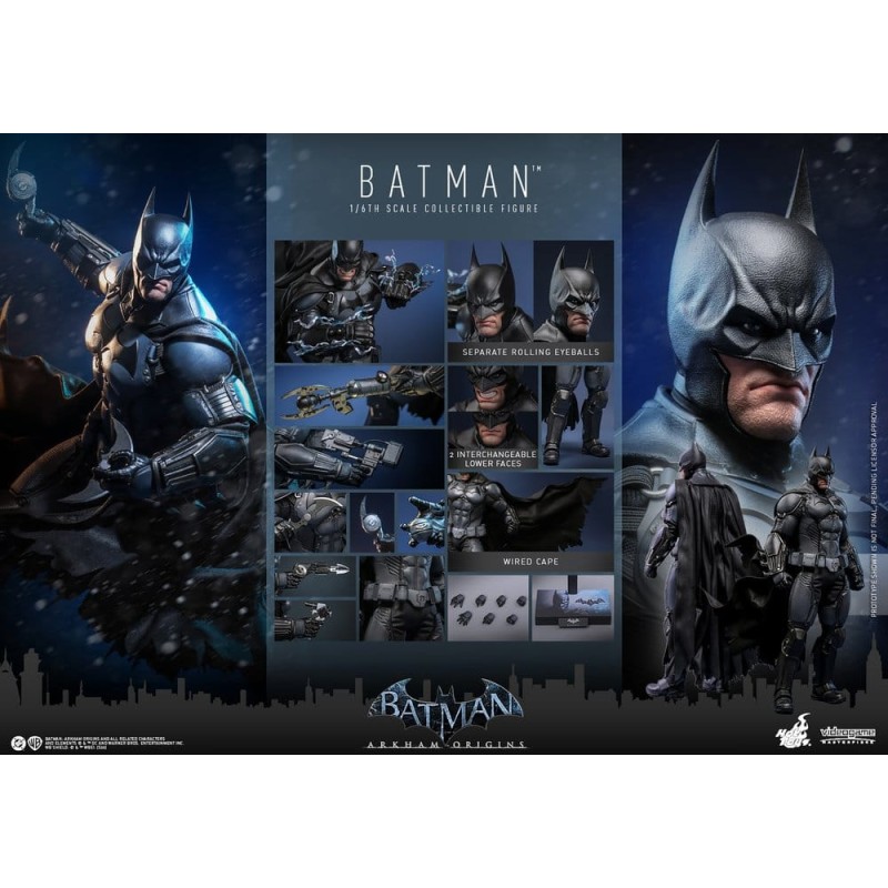 Hot Toys: Batman Arkham Origins - Batman 1/6 Scale Figure 33 cm