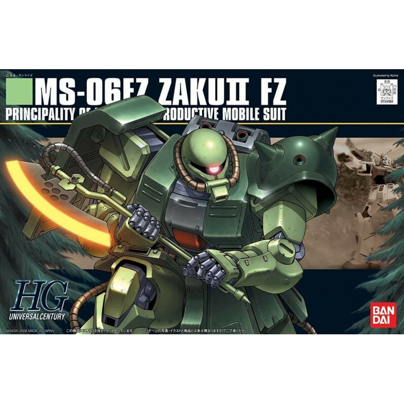 Gundam Model Kit: High Grade 1/144 HGUC Zaku II Kai