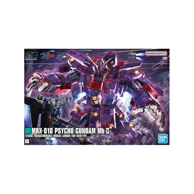 Gundam Model Kit: HGUC 1/144 MRX-010 Psycho Gundam MK-II