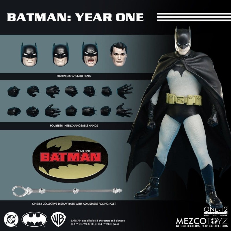 DC Comics: Batman Year One One:12 Action Figure 17 cm