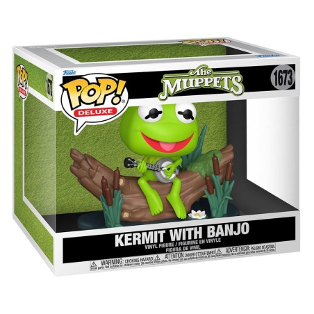 Funko Pop! Disney: The Muppets - Kermit with Banjo (Deluxe)