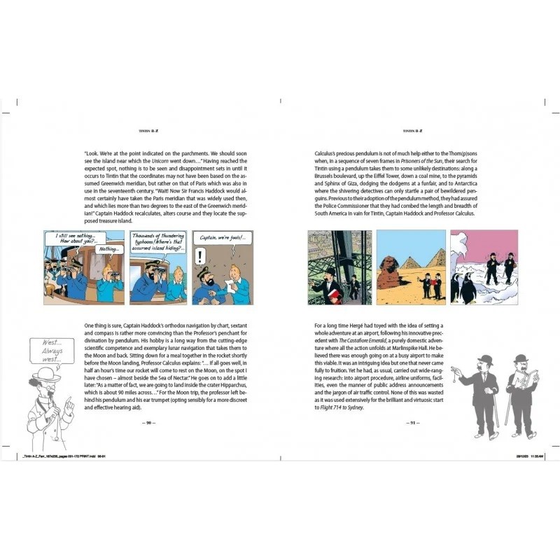 Kuifje: Boek - Tintin van A tot Z