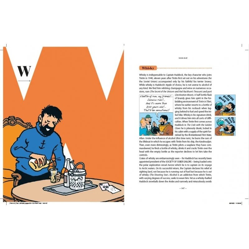 Kuifje: Boek - Tintin van A tot Z