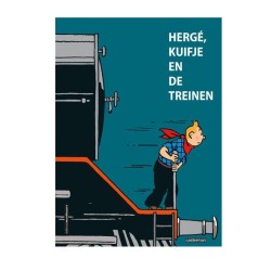 Kuifje: Boek - Hergé, Kuifje en de Treinen (Nederlands)