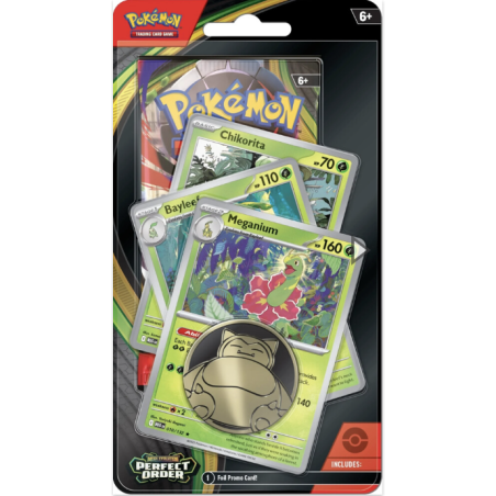 Pokémon: Perfect Order Premium Checklane Blister Meganium