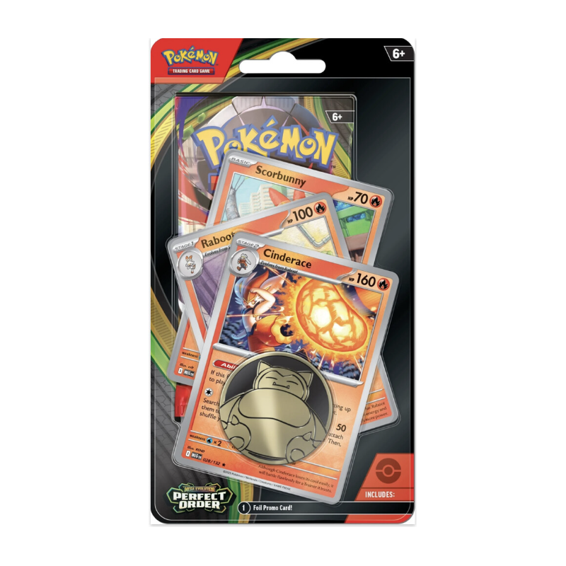 Pokémon: Perfect Order Premium Checklane Blister Cinderace