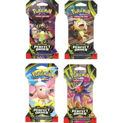 Pokémon: Perfect Order Sleeved Boosterpacks Art Set (4 boosters)