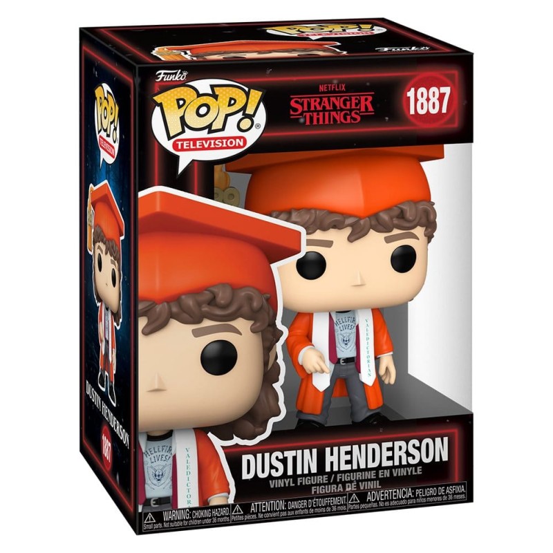 Funko Pop! Television: Stranger Things S5 - Dustin (Graduation)